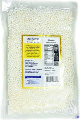 Rani Brand Authentic Indian Products -  Sabudana (Tapioca / Sago) Pearls - 14oz (400g) - Image 3