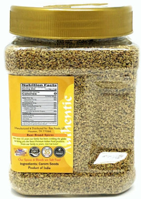 Rani Brand Authentic Indian Products - Ajwain Seeds (Carom Bishops Weed) - 16oz (1lb) 454g - Image 3