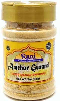 Rani Brand Authentic Indian Products - Amchur (Mango) Ground Spice - 3oz (85g) - Image 1