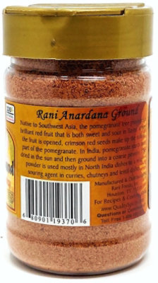 Rani Brand Authentic Indian Products - Anardana (Pomegranate) Ground - 3oz (85g) - Image 2