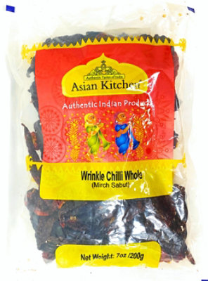 Rani Brand Authentic Indian Products - Asian Kitchen Wrinkled Chilies (Mirch Sabut) - 7oz (200g) - Image 1