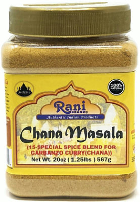 Rani Brand Authentic Indian Products - Chana Masala, Garbanzo Curry 15-Spice Blend - 20oz (1.25lbs) - Image 1