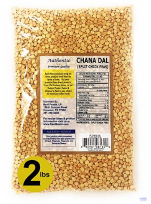 Rani Brand Authentic Indian Products - Chana Dal (Split Chickpeas w/o Skin) - 32oz (2lbs) 908g - Image 3