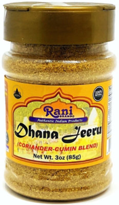 Rani Brand Authentic Indian Products - Dhana-Jeeru (Coriander-Cumin Blend 50-50) Powder - 3oz (85g) - Image 1