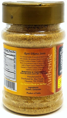 Rani Brand Authentic Indian Products - Dhana-Jeeru (Coriander-Cumin Blend 50-50) Powder - 3oz (85g) - Image 4