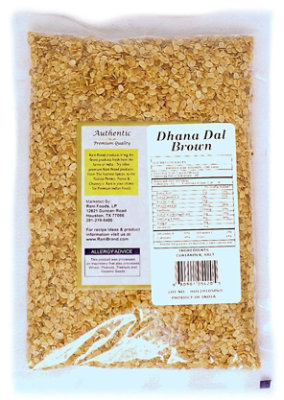 Rani Brand Authentic Indian Products - Dhana Dal (Roasted Coriander Seeds) Brown - 7oz (200g) - Image 2