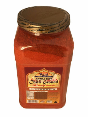 Rani Brand Authentic Indian Products - Extra Hot Chilli Powder - 80oz (5lbs) 2.27kg - Image 4