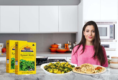 Rani Brand Authentic Indian Products - Fenugreek Leaves Dried (Kasoori Methi) - 14oz (400g) - Image 2