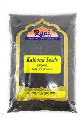 Rani Brand Authentic Indian Products - Kalonji (Black Seed, Nigella Sativa) Seeds - 7oz (200g) - Image 1