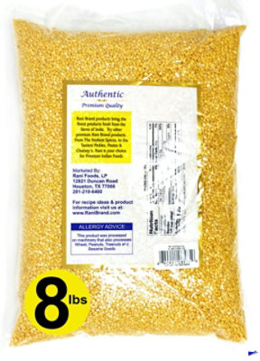 Rani Brand Authentic Indian Products - Moong Dal (Split Moong Beans Skinless) - 128oz (8lbs) 3.63kg - Image 2