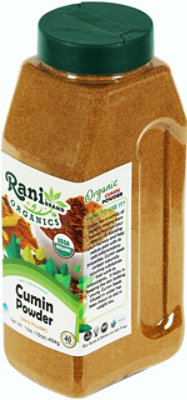Rani Brand Authentic Indian Products - Organic Cumin (Jeera) Ground Seeds - 16oz (1lb) 454g - Image 2