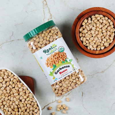 Rani Brand Authentic Indian Products - Organic Garbanzo Beans (Kabuli Chana) - 48oz (3lbs) 1.36kg - Image 2