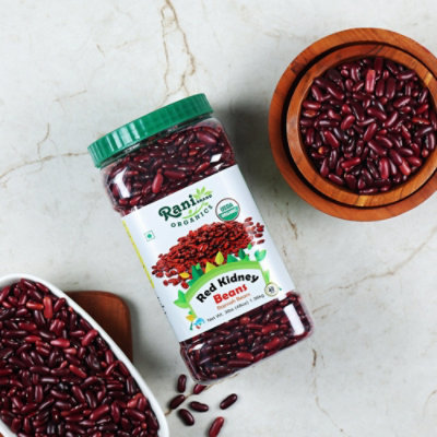 Rani Brand Authentic Indian Products - Organic Red Kidney Beans (Rajmah Beans) Light - 48oz (3lbs) - Image 2