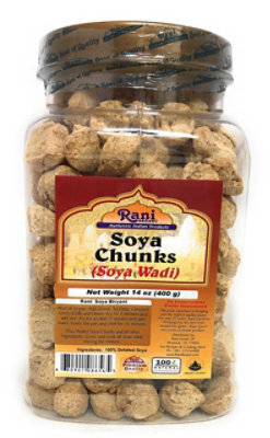 Rani Brand Authentic Indian Products - Soya Chunks (High Protien) - 14oz (400g) - Image 1