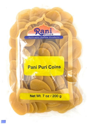 Rani Brand Authentic Indian Products - Pani Puri Coins - 7oz (200g) - Image 1