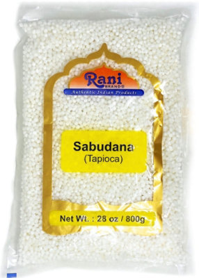 Rani Brand Authentic Indian Products - Sabudana (Tapioca / Sago) Pearls - 28oz (800g) - Image 1