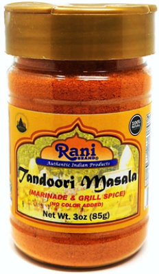 Rani Brand Authentic Indian Products - Tandoori Masala, Indian 11-Spice Blend - 3oz (85g) - Image 1
