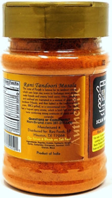 Rani Brand Authentic Indian Products - Tandoori Masala, Indian 11-Spice Blend - 3oz (85g) - Image 3
