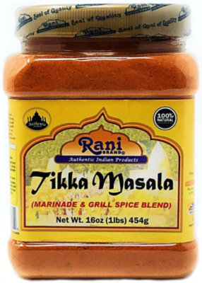 Rani Brand Authentic Indian Products - Tikka Masala Indian, 7-Spice Blend - 16oz (1lb) 454g - Image 1