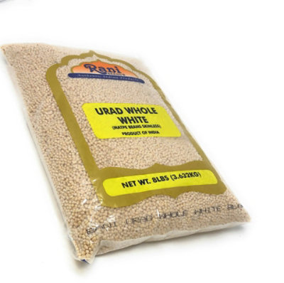 Rani Brand Authentic Indian Products - Urad Gota White (Matpe Beans Skinless) - 128oz (8lbs) 3.63kg - Image 3