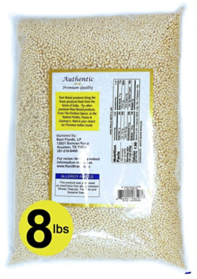 Rani Brand Authentic Indian Products - Urad Gota White (Matpe Beans Skinless) - 128oz (8lbs) 3.63kg - Image 4