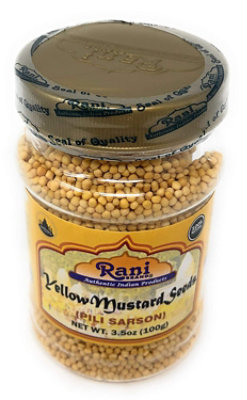 Rani Brand Authentic Indian Products - Yellow Mustard Seeds Whole - 3.5oz (100g) - Image 4