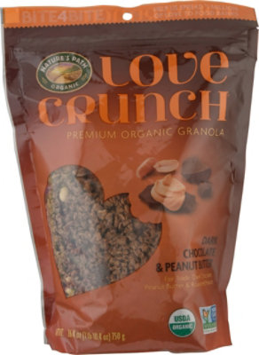 Natures Path Granola Love  Dark Chocolate Peanut Butter Organic - 26.4 OZ - Image 2