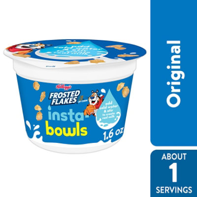 Kelloggs Insta Bowls Frosted Flakes 1.6oz - 1.6 OZ - Image 1