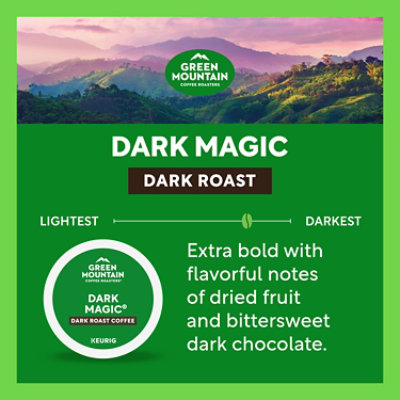 Green Mountain Coffee Roasters Dark Magic Dark Roast Coffee K Cup Pods - 48 Count - Image 5