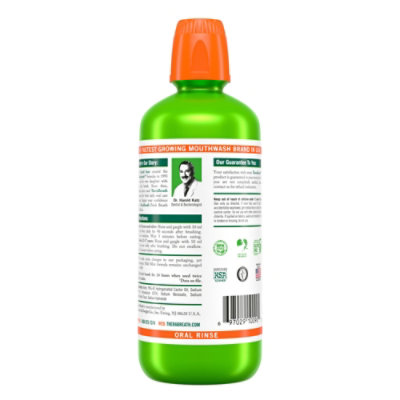 Herabreath Fresh Breath Oral Rinse Mild Mint 33.8 Fz - 33.8 FZ - Image 4