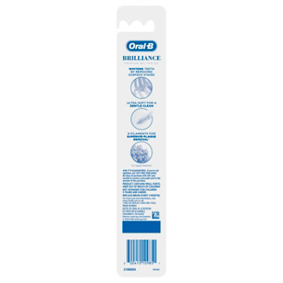 Oral-b Brilliance Whitening Toothbrush, Extra Soft, 1 Count - EA - Image 7