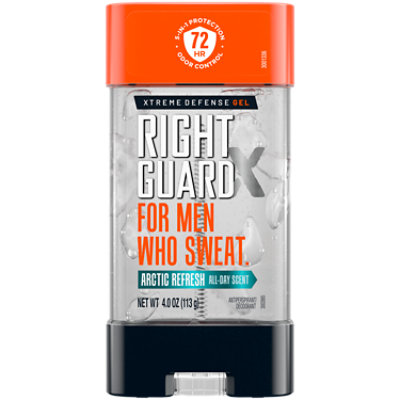 Right Guard Xtreme Defense Arctic Refresh Gel Antiperspirant/Deodorant Gel - 4 OZ - Image 4