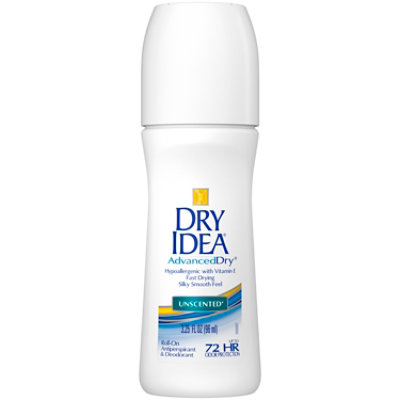 Dry Idea A/p Deod Roll-on Unscented - 3.25 OZ - Image 1