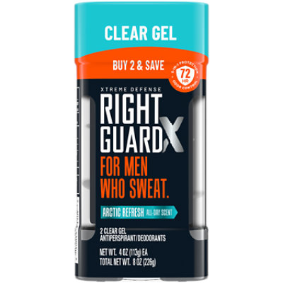 Right Guard Xtreme Artic Rfrsh Gel Twin - 8 OZ - Image 1