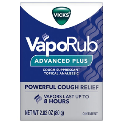 Vicks VapoRub Advanced Plus Ointment - 2.82 Oz - Jewelosco