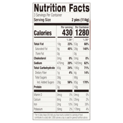 Jjs Bakery Cherry Mini Pie 6 Count - 12 OZ - Image 4