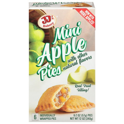 Jjs Bakery Mini Apple Pies 6 Count - 12 OZ - Image 3