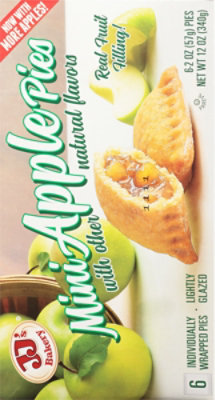 Jjs Bakery Mini Apple Pies 6 Count - 12 OZ - Image 6