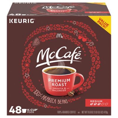 Mccafe, Premium Roast, Medium Roast, Keurig Single Serve K-cup Coffee Pods, 48 Count - 48 CT - Image 3