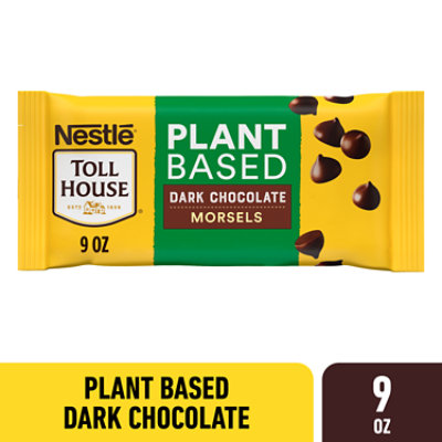 Toll House Dark Chocolate Morrsel Plant Based 9 Ounce Bag - 9 OZ - Image 1