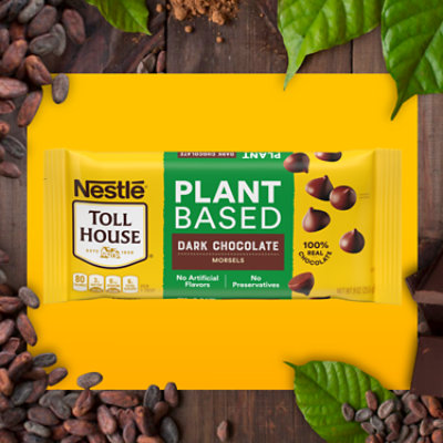 Toll House Dark Chocolate Morrsel Plant Based 9 Ounce Bag - 9 OZ - Image 4