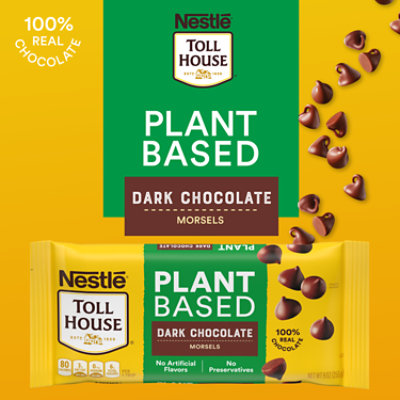 Toll House Dark Chocolate Morrsel Plant Based 9 Ounce Bag - 9 OZ - Image 3