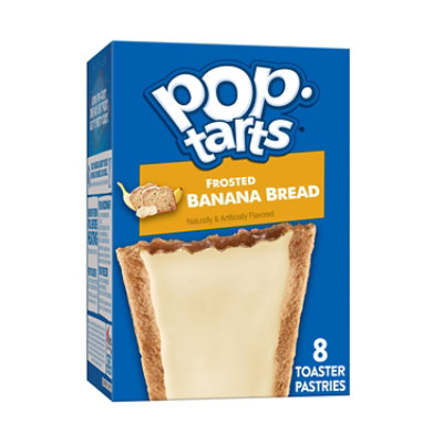 Pop-Tarts Toaster Pastries Frosted Banana Bread Breakfast Foods 8 Count - 13.5 Oz - Image 2