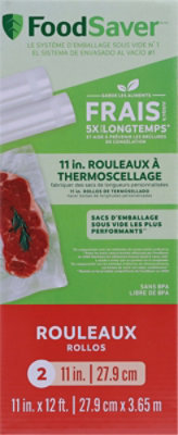 Food Saver Os 11 Inch by 12 Feet Rolls 2 Pack - Each - Image 3