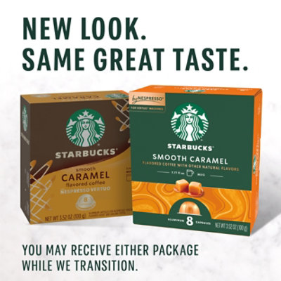 Starbucks Smooth Caramel Nespresso Vertuo - 8 Count - Image 3