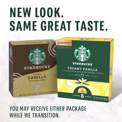 Starbucks Creamy Vanilla Nespresso Vertuo - 8 Count - Image 3