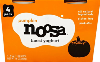 Noosa Pumpkin Yoghurt - 4-4 OZ - Image 2