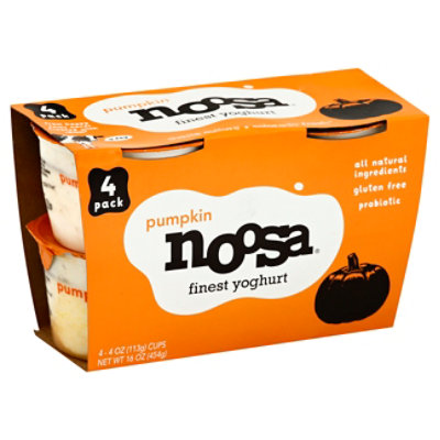 Noosa Pumpkin Yoghurt - 4-4 OZ - Image 1