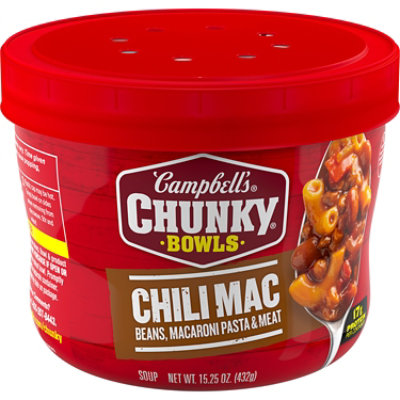 Campbell's Chunky Chili Mac Soup - 15.25 Oz - Image 1