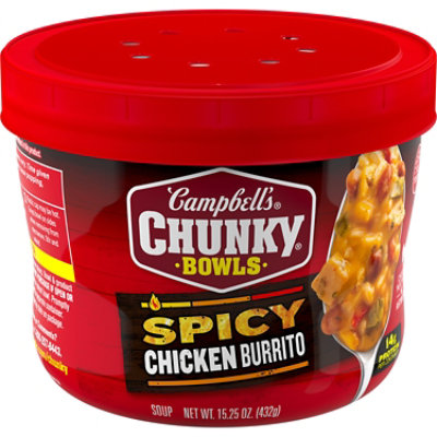 Campbell's Chunky Spicy Chicken Burrito Soup - 15.25 Oz - Image 1